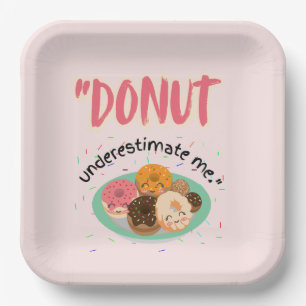 ASSIETTES EN CARTON DONUT SOUS ESTIMATION
