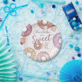 Assiettes En Carton Donut Sweet un anniversaire (Fête)