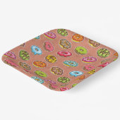 Assiettes En Carton Donuts (Angulaire)