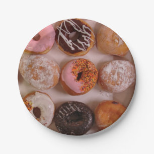 ASSIETTES EN CARTON DONUTS!