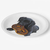 Assiettes En Carton Donuts - Black Lab - Black Lab (Angle)