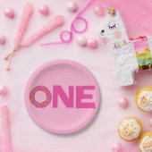 Assiettes En Carton Donuts Enfants 1er Anniversaire Thème (Fête)