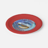 Assiettes En Carton Doodling sur le symbole du pardon (Angle)