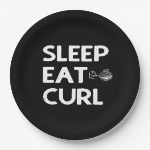 Assiettes En Carton Dormir Manger Curseur Plaque papier