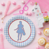 Assiettes En Carton Dorothy du Magicien d'Oz (Fête)