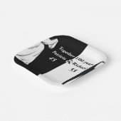 Assiettes En Carton Double célébration Anniversaire conjoint 100 ans (Angulaire)