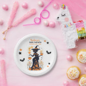 Assiettes En Carton Double Trouble Brew - Un Baby shower Halloween jum (Fête)