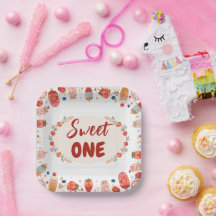 Douce Fête d'anniversaire Gâteau Donut Glace 1er