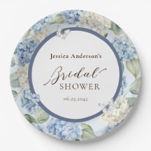 Douce Hydrangea Aquarelle Enterrement de Vie de Je