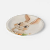 Assiettes En Carton Douce Lapin Joie Plaque en papier (Angle)