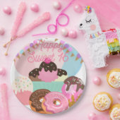 Assiettes En Carton Douce plaque d'anniversaire 16 (Fête)