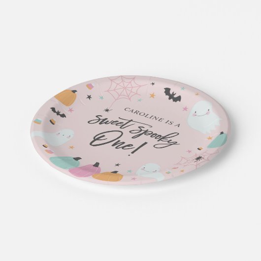 Assiettes En Carton Douceur Éffrayant Un 1er Anniversaire Plaques papi (Angle)