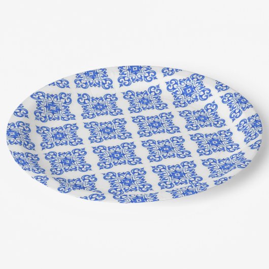 Assiettes En Carton Douche citron (Angle)