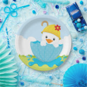 Assiettes En Carton Douches d'avril mignonnes (Fête)