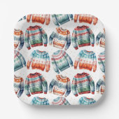 Assiettes En Carton Douleur de Noël moche (Recto)