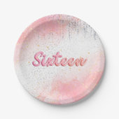 Assiettes En Carton Doux 16 Plaques de fête (Devant)