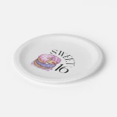 Assiettes En Carton Doux 16 Plaques en papier (Angle)