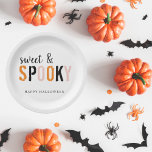 Assiettes En Carton Doux Et Éffrayant Coloré | Bonne Halloween<br><div class="desc">Doux Et Éffrayant Coloré | Bonne Halloween</div>