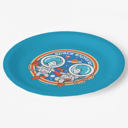 Assiettes En Carton Dr Seuss | Cadet Un Cadet Deux Espace Explorer (Angle)