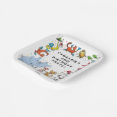 Assiettes En Carton Dr. Seuss Character Confetti | ANNIVERSAIRE DE ENF (Angulaire)