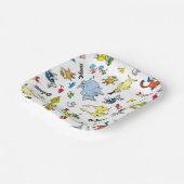 Assiettes En Carton Dr. Seuss Character Confetti | ANNIVERSAIRE DE ENF (Angulaire)