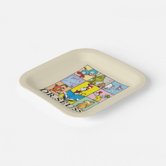 Assiettes En Carton Dr Seuss | Graphique Histoires (Angulaire)