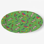 Assiettes En Carton Dr Seuss | Grinch | Cindy-Lou Qui Motif (Angle)