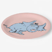Assiettes En Carton Dr Seuss | Horton côté (Angle)