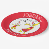 Assiettes En Carton Dr Seuss | Joyeux anniversaire pour vous (Angle)