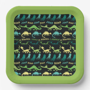 Assiettes En Carton Dr Seuss   Motif Hallowen "Bump Jump"