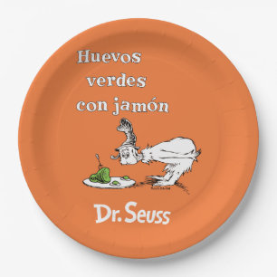 Assiettes En Carton Dr. Seuss Œufs verts et jambon espagnol