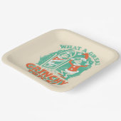 Assiettes En Carton Dr Seuss | Quelle belle petite queue de Grinchy ! (Angulaire)