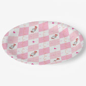 Assiettes En Carton Dr. Seuss Valentine | Jacquard rose Le chat dans l (Angle)