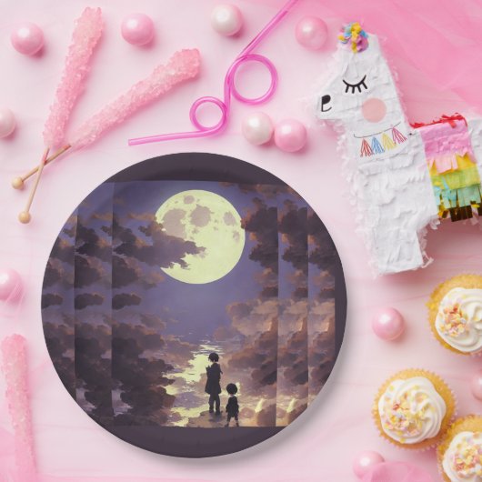 Assiettes En Carton Dracula Junior (Fête)