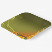 Assiettes En Carton Dragon (Angulaire)