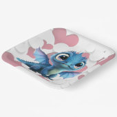 Assiettes en carton dragon (Angulaire)