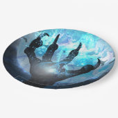 Assiettes En Carton Dragon Claw (Angle)