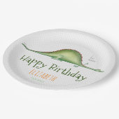 Assiettes En Carton Dragon étendu sur le sol (Angle)