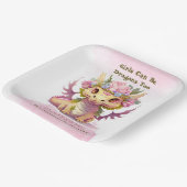 Assiettes En Carton Dragon fille de deux ans (Angulaire)