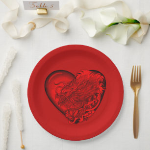 Assiettes En Carton Dragon Heart