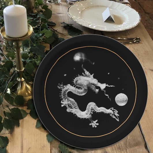 Assiettes En Carton Dragon Lore & Naissance de Crystal Dragon / Party