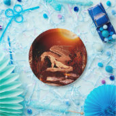 Assiettes En Carton Dragon merveilleux (Fête)