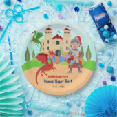 Assiettes En Carton Dragon Slayer Knight Boy fête d'anniversaire (Fête)