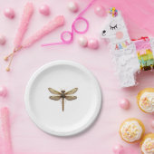 Assiettes En Carton Dragonfly Animal Art Graphic Dragonfly (Fête)