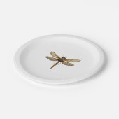 Assiettes En Carton Dragonfly Animal Art Graphic Dragonfly (Angle)