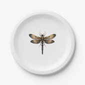 Assiettes En Carton Dragonfly Animal Art Graphic Dragonfly (4) (Devant)