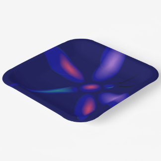 Assiettes En Carton Dragonfly Art