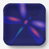 Assiettes En Carton Dragonfly Art (Recto)