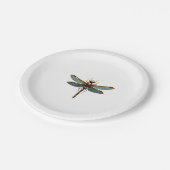 Assiettes En Carton Dragonfly Steam Punk Insect Art Engineer Steampunk (Angle)