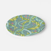 Assiettes En Carton Dragons en bois (Angle)